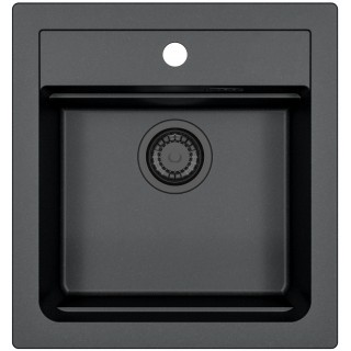 Kuchyňský dřez Alveus Atrox 20 Black Edition Black 91