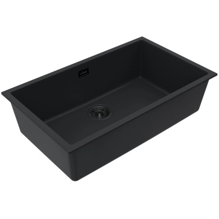 Kuchyňský dřez Alveus Omni 40 Black Edition Deep Black 90