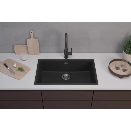 Kuchyňský dřez Alveus Omni 40 Deep Black 90