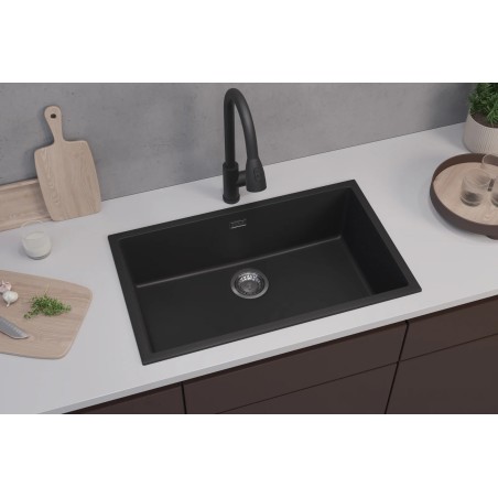 Kuchyňský dřez Alveus Omni 40 Deep Black 90