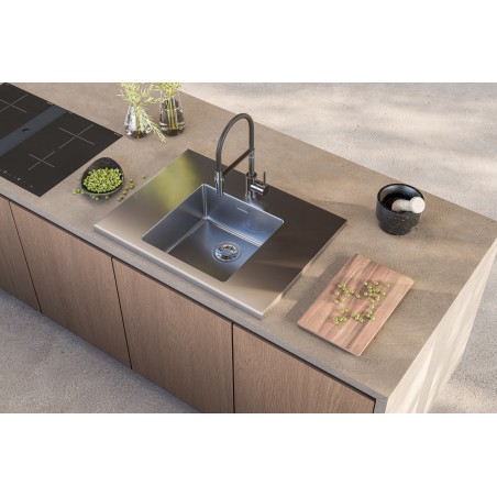 Kuchyňský dřez Alveus Luxal 20 central, plochý lem