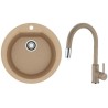 Set Alveus (dřez Cadit 100 Beige 55 + baterie Delos Beige 55) Set Alveus (dřez Cadit 100 Beige 55 + baterie Delos Beige 55)
