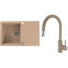 Set Alveus (dřez Cadit 20 Beige 55 + baterie Delos Beige 55) Set Alveus (dřez Cadit 20 Beige 55 + baterie Delos Beige 55)