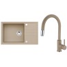Set Alveus (dřez Intermezzo 130 Beige 55 + baterie Delos Beige 55) Set Alveus (dřez Intermezzo 130 Beige 55 + baterie Delos Beige 55)