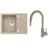Set Alveus (dřez Intermezzo 30 Beige 55 + baterie Delos Beige 55) Set Alveus (dřez Intermezzo 30 Beige 55 + baterie Delos Beige 55)