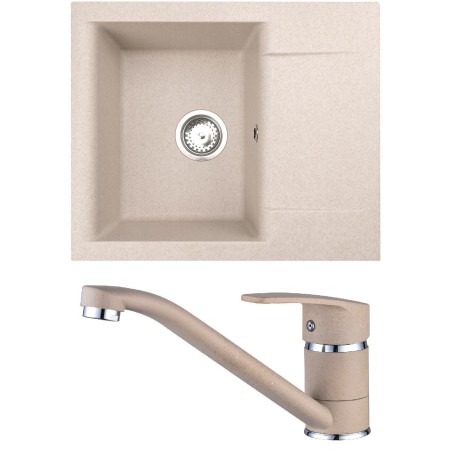 Set Alveus (dřez Gem 20 Beige 55 + baterie Nina Beige 55) Set Alveus (dřez Gem 20 Beige 55 + baterie Nina Beige 55)