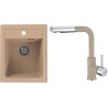 Set Alveus (dřez Atrox 10 Beige 55 + baterie Siros Beige 55) Set Alveus (dřez Atrox 10 Beige 55 + baterie Siros Beige 55)