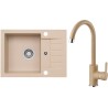 Set Alveus (dřez Niro 30 Beige 55 + baterie Tonia Beige 55) Set Alveus (dřez Niro 30 Beige 55 + baterie Tonia Beige 55)