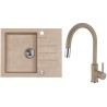 Set Alveus (dřez Rock 30 Beige 55 + baterie Delos Beige 55) Set Alveus (dřez Rock 30 Beige 55 + baterie Delos Beige 55)