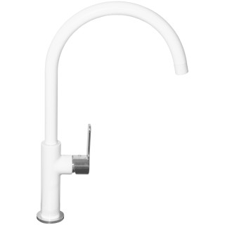 Kuchyňská baterie Alveus ARC 80 Bílá matná