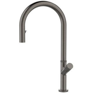 Kuchyňská baterie Alveus Swan-P Monarch Anthracite