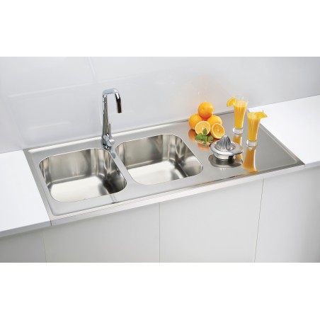 Kuchyňský dřez Alveus Classic Pro 100 Satin Kuchyňský dřez Alveus Classic Pro 100 Satin