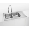 Kuchyňský dřez Alveus Classic Pro 80 Satin Kuchyňský dřez Alveus Classic Pro 80 Satin
