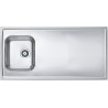 Kuchyňský dřez Alveus Classic Pro 90 Satin Kuchyňský dřez Alveus Classic Pro 90 Satin