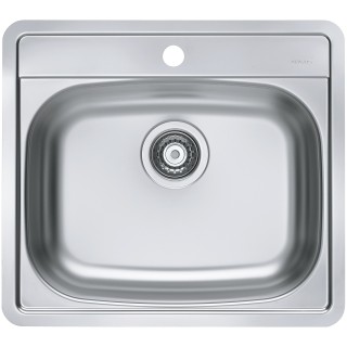 Kuchyňský dřez Alveus More 10 Natur, trojmontáž