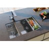 Kuchyňský dřez Alveus Quadrix 40 Satin Kuchyňský dřez Alveus Quadrix 40 Satin