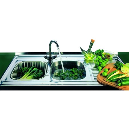Kuchyňský dřez Alveus Classic 100 Natur, pravý Kuchyňský dřez Alveus Classic 100 Natur, pravý