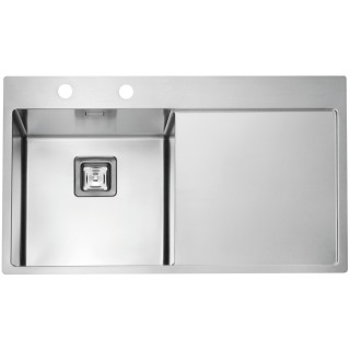 Kuchyňský dřez Alveus Stylux 50 Kartáčovaná nerez, levý