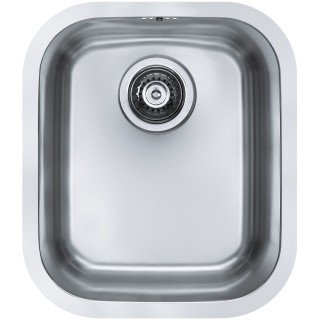 Kuchyňský dřez Alveus Variant 40 Satin, pro přesahovou nebo integrovanou montáž