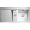Kuchyňský dřez Alveus Pure 60 QC Satin, pravý Kuchyňský dřez Alveus Pure 60 QC Satin, pravý