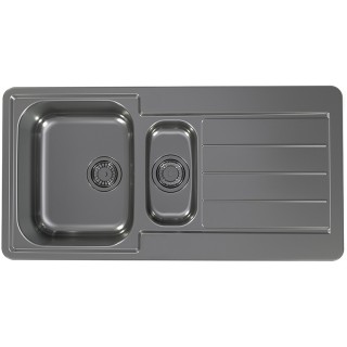 Kuchyňský dřez Alveus Line 10 Monarch Anthracite