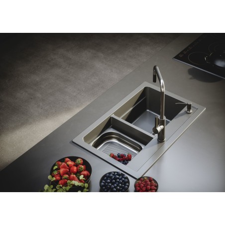 Kuchyňský dřez Alveus Atrox 50 QC Carbon A91