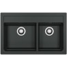 Kuchyňský dřez Alveus Atrox 50 QC Deep Black A90
