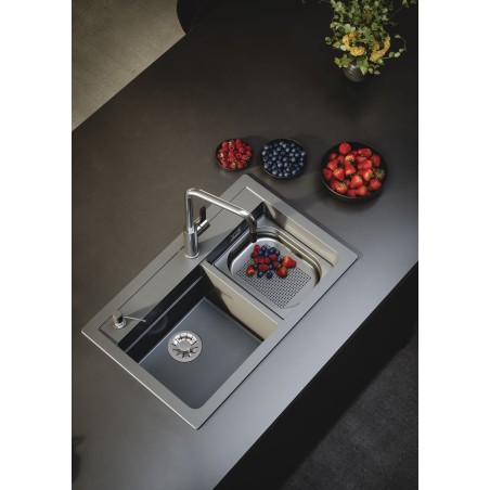 Kuchyňský dřez Alveus Atrox 50 QC Deep Black A90