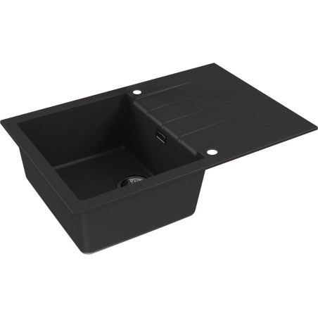 Kuchyňský dřez Alveus Cadit 20 QC Deep Black A90