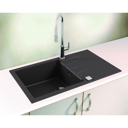 Kuchyňský dřez Alveus Cadit 40 QC Deep Black A90