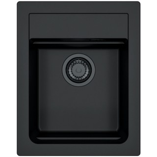 Kuchyňský dřez Alveus Atrox 10 Black Edition Deep Black A90