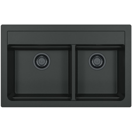 Kuchyňský dřez Alveus Atrox 50 Black Edition Deep Black A90