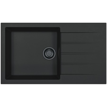 Kuchyňský dřez Alveus Cadit 40 Black Edition Deep Black A90