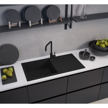 Kuchyňský dřez Alveus Cadit 50 Black Edition Deep Black A90