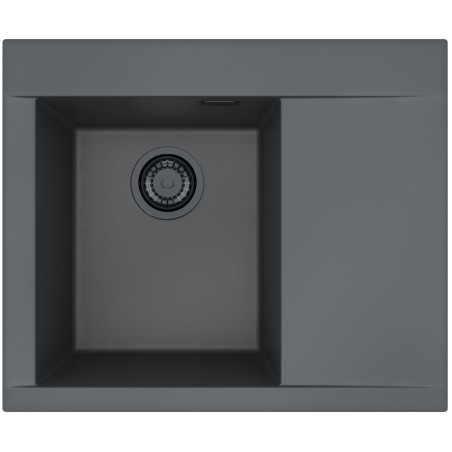 Kuchyňský dřez Alveus Pure-G 50 Black Edition Deep Black A90, levý