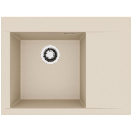 Kuchyňský dřez Alveus Pure-G 60 QC Ivory A20, levý