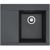Kuchyňský dřez Alveus Pure-G 50 QC Deep Black A90, pravý
