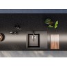 Kuchyňský dřez Alveus Pure-G 50 QC Deep Black A90, pravý