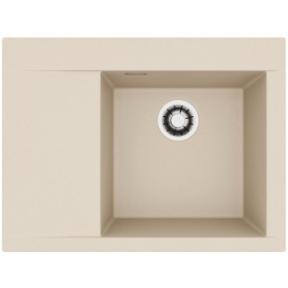 Kuchyňský dřez Alveus Pure-G 60 QC Ivory A20, pravý