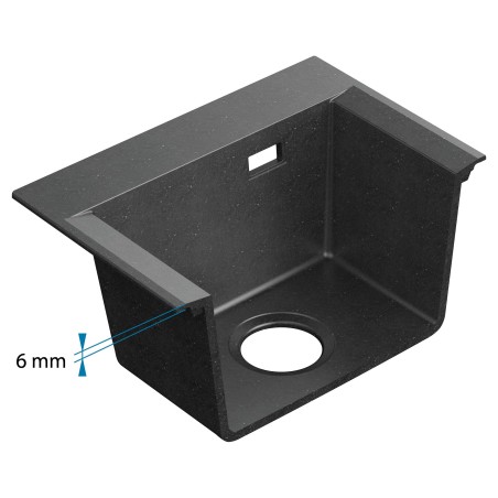 Kuchyňský dřez Alveus Pure-G 20 QC Deep Black A90