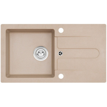 Kuchyňský dřez Alveus Cortina 110 Beige 55, bez excentru