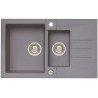 Kuchyňský dřez Alveus Rock 70 Steel 04