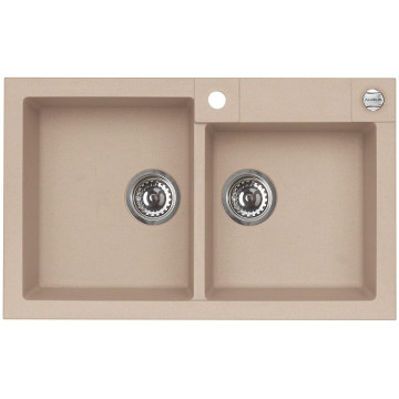 Kuchyňský dřez Alveus Rock 90 Beige 55