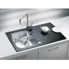 Kuchyňský dřez Alveus Glassix 10 UP černá/satin