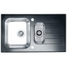 Kuchyňský dřez Alveus Glassix 20 černá/satin Kuchyňský dřez Alveus Glassix 20 černá/satin