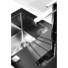 Kuchyňský dřez Alveus Glassix 20 černá/satin Kuchyňský dřez Alveus Glassix 20 černá/satin