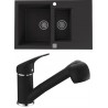 Set Alveus (dřez Cadit 70 Black 91 + baterie AM 20 Black 91) Set Alveus (dřez Cadit 70 Black 91 + baterie AM 20 Black 91)