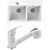 Set Alveus (dřez Atrox 50 White 11 + baterie AM 20 White 11) Set Alveus (dřez Atrox 50 White 11 + baterie AM 20 White 11)