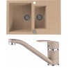 Set Alveus (dřez Cadit 70 Beige 55 + baterie Nina Beige 55) Set Alveus (dřez Cadit 70 Beige 55 + baterie Nina Beige 55)