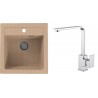 Set Alveus (dřez Atrox 20 Beige 55 + baterie Reno Chrom) Set Alveus (dřez Atrox 20 Beige 55 + baterie Reno Chrom)